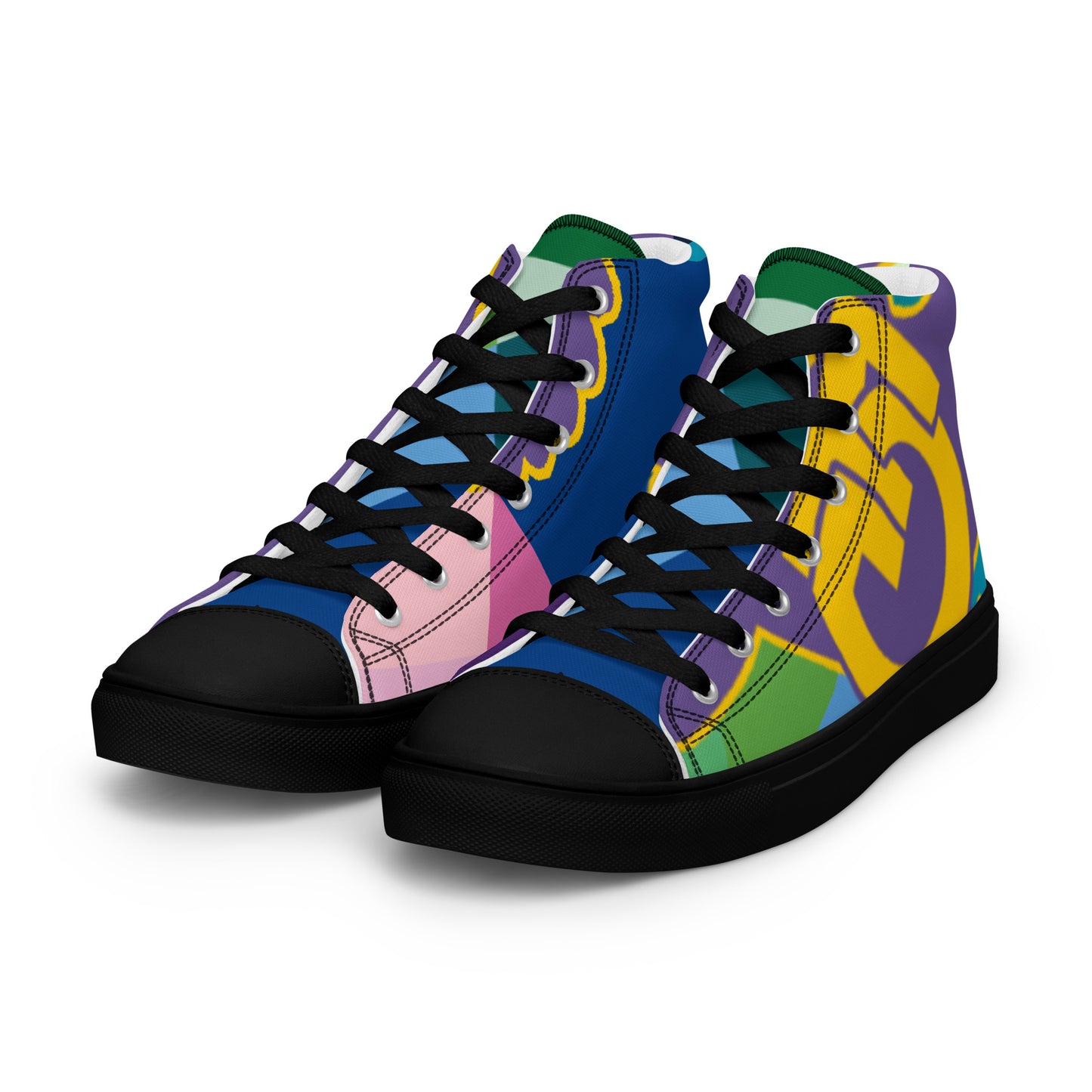 Women’s high top canvas shoes