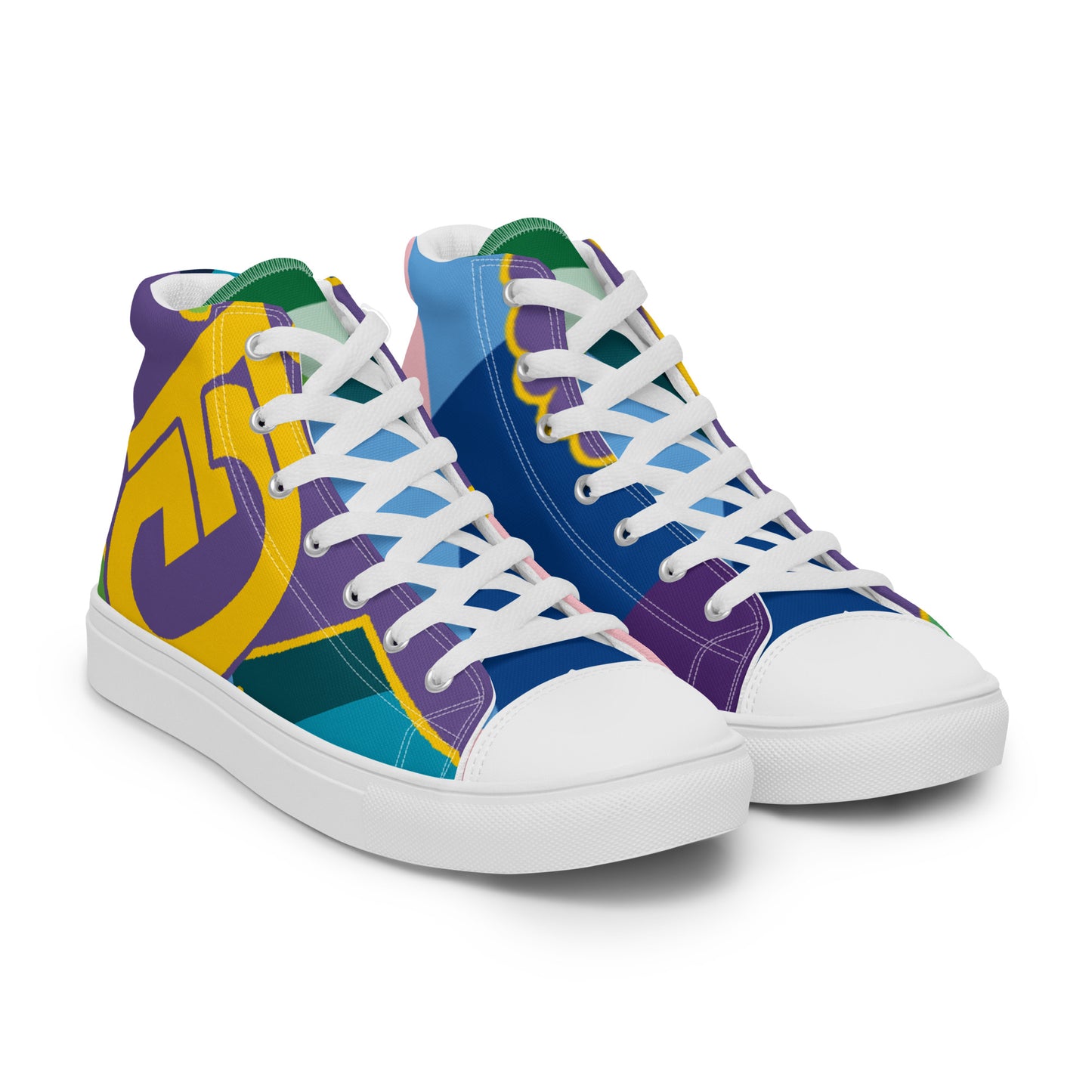 Women’s high top canvas shoes