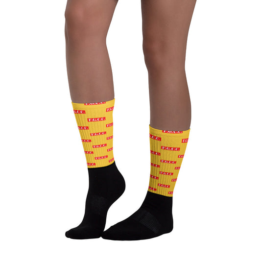 FLYGuy Golden Luxury Branded Socks