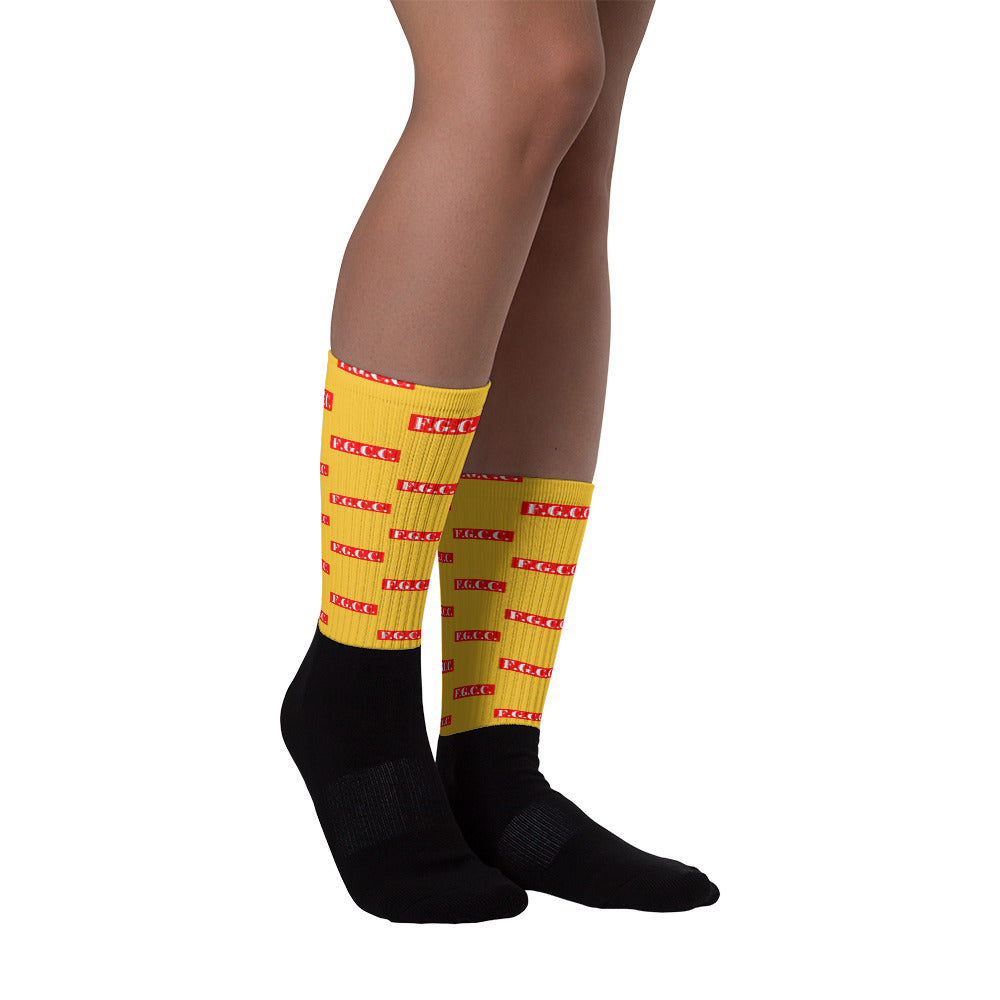 FLYGuy Golden Luxury Branded Socks