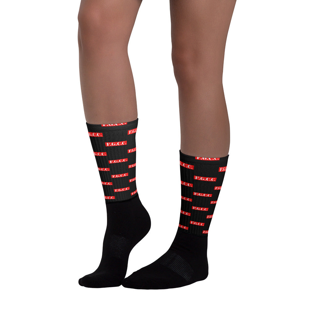 Luxury Branded Black FLYGuy Socks