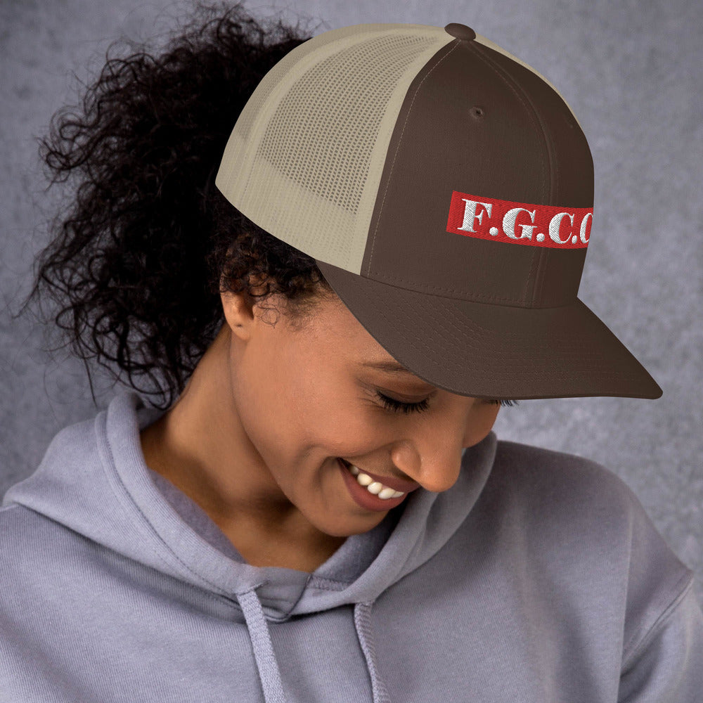 FlyGuy Luxury Branded Unisex Trucker Cap